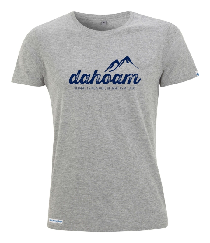 Dahoam T-Shirt - grau melange